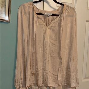 Gibson Latimer Beige Blouse